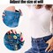 6 Pieces Perfect Fit Instant Button, Instant Buttons, Jean Replacement Buttons Removable Button No Sew Buttons to Extend or Reduce an Inch to Any Pants Waist in Seconds!